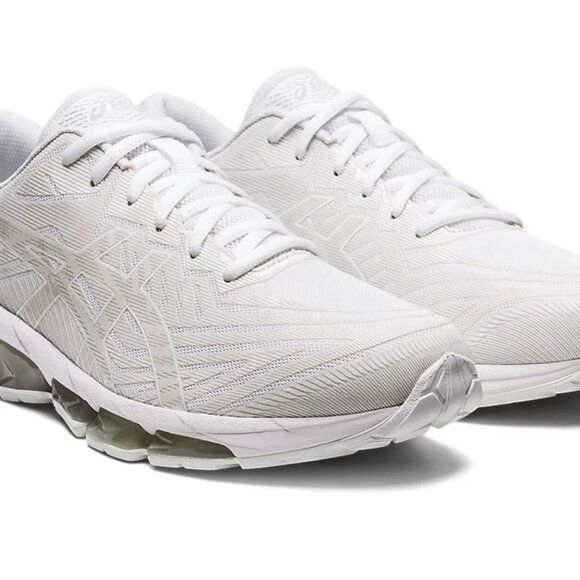 Asics Gel-Quantum 360 VII KNIT Sportstyle Running Shoe Trainer WHITE MENS 10 NEW - Picture 11 of 15